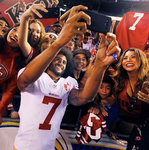 Colin Kaepernick says 49ers fans showed “Character” this year -  www.