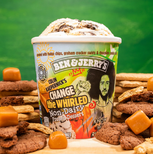 Ben & Jerry’s and Colin Kaepernick Unite to Change the Whirled