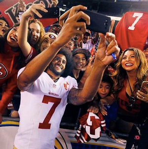 Colin Kaepernick says 49ers fans showed “Character” this year
