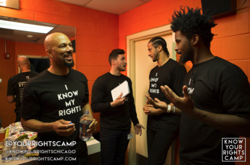 A Look Inside Colin Kaepernick’s Chicago “Know Your Rights” Camp